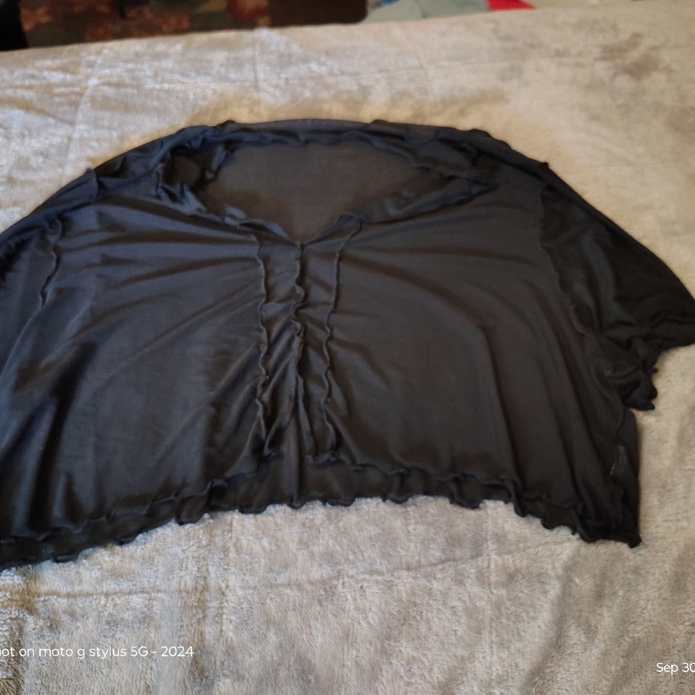 Elegant Black Women's Top